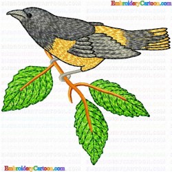 Small Birds 345 Embroidery Design