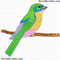 Small Birds 351 Embroidery Design