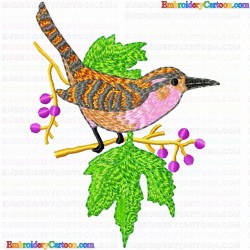 Small Birds 353 Embroidery Design