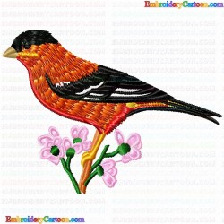 Small Birds 40 Embroidery Design