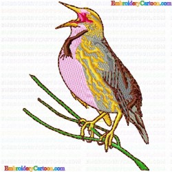 Small Birds 421 Embroidery Design