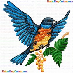 Small Birds 457 Embroidery Design