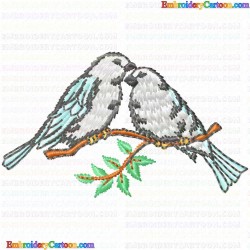 Small Birds 461 Embroidery Design