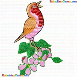 Small Birds 472 Embroidery Design