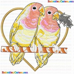 Small Birds 479 Embroidery Design