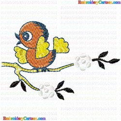 Small Birds 490 Embroidery Design