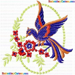 Small Birds 82 Embroidery Design