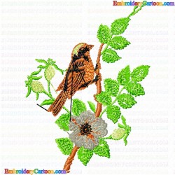 Small Birds 86 Embroidery Design