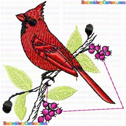 Small Birds 96 Embroidery Design