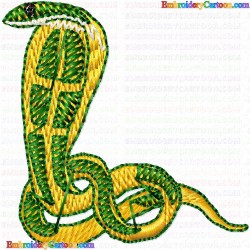 Snake 11 Embroidery Design