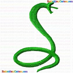 Snake 9 Embroidery Design