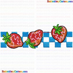 Strawberry 13 Embroidery Design