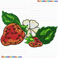 Strawberry 15 Embroidery Design