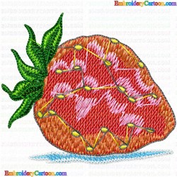 Strawberry 17 Embroidery Design