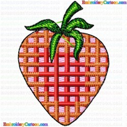 Strawberry 24 Embroidery Design