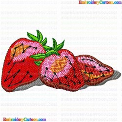 Strawberry 40 Embroidery Design