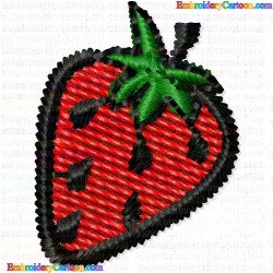 Strawberry 45 Embroidery Design