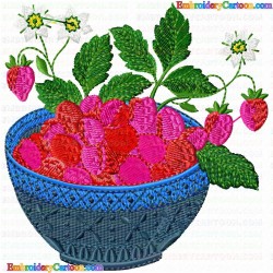 Strawberry 47 Embroidery Design