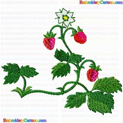 Strawberry 48 Embroidery Design