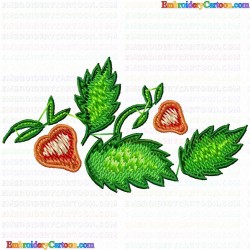 Strawberry 8 Embroidery Design