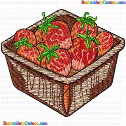 Strawberry 9 Embroidery Design