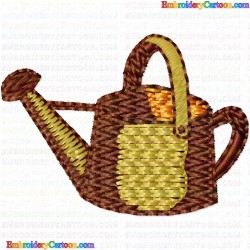 Teapots 49 Embroidery Design