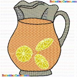 Teapots 50 Embroidery Design