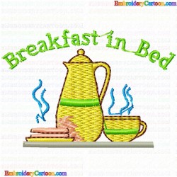 Teapots 73 Embroidery Design