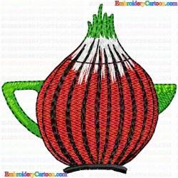 Teapots 85 Embroidery Design