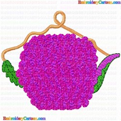 Teapots 89 Embroidery Design