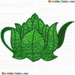 Teapots 91 Embroidery Design