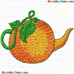 Teapots 93 Embroidery Design