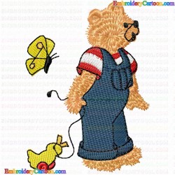 Teddy 107 Embroidery Design