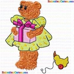 Teddy 108 Embroidery Design