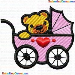 Teddy 10 Embroidery Design