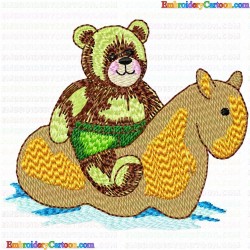 Teddy 124 Embroidery Design