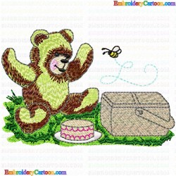 Teddy 125 Embroidery Design