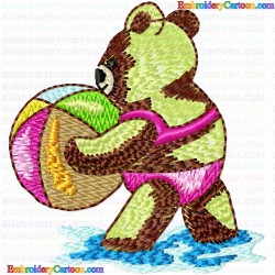 Teddy 126 Embroidery Design