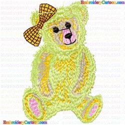 Teddy 13 Embroidery Design