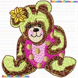 Teddy 141 Embroidery Design