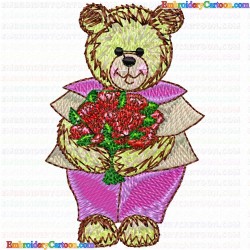 Teddy 151 Embroidery Design