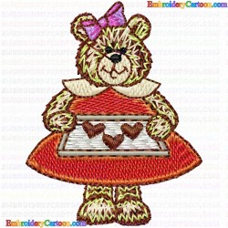 Teddy 155 Embroidery Design