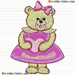 Teddy 156 Embroidery Design