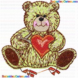 Teddy 159 Embroidery Design