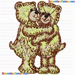 Teddy 163 Embroidery Design