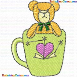 Teddy 207 Embroidery Design