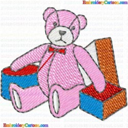 Teddy 209 Embroidery Design