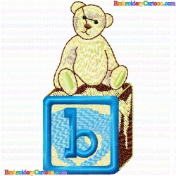 Teddy 21 Embroidery Design