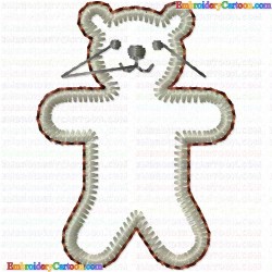 Teddy 222 Embroidery Design