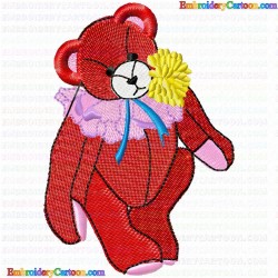 Teddy 256 Embroidery Design